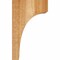 Ekena Millwork Huntington Rough Sawn Corbel, Western Red Cedar, 6"W x 6"D x 10"H COR06X06X10HUN00RWR - alternate 4